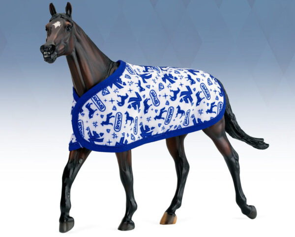 75th Anniversary Horse Blanket - White Pattern - Image 2